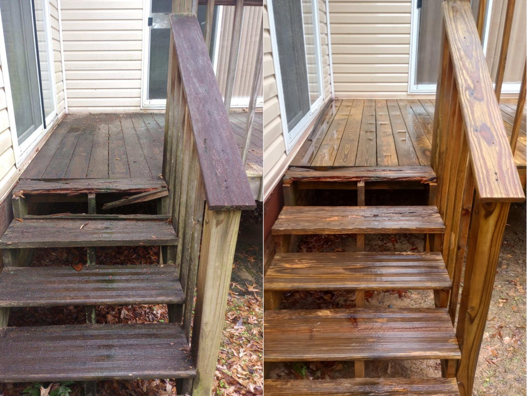 Amazing Deck Cleaning Service Performed in Columbus, GA