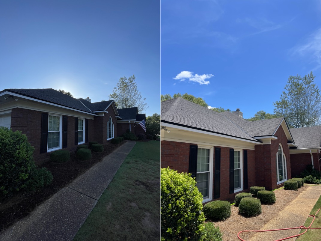 Another Amazing Roof Washing Performed in Midland, GA