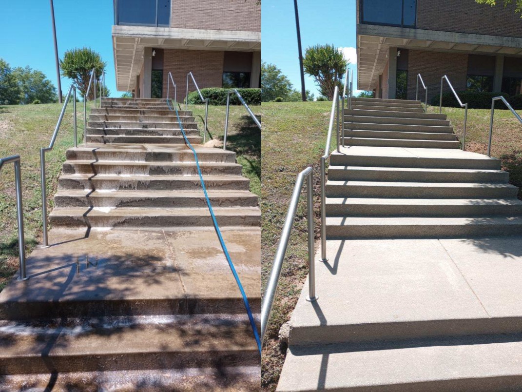 Best Commercial Sidewalk Cleaning Service Completed in Phenix City, AL