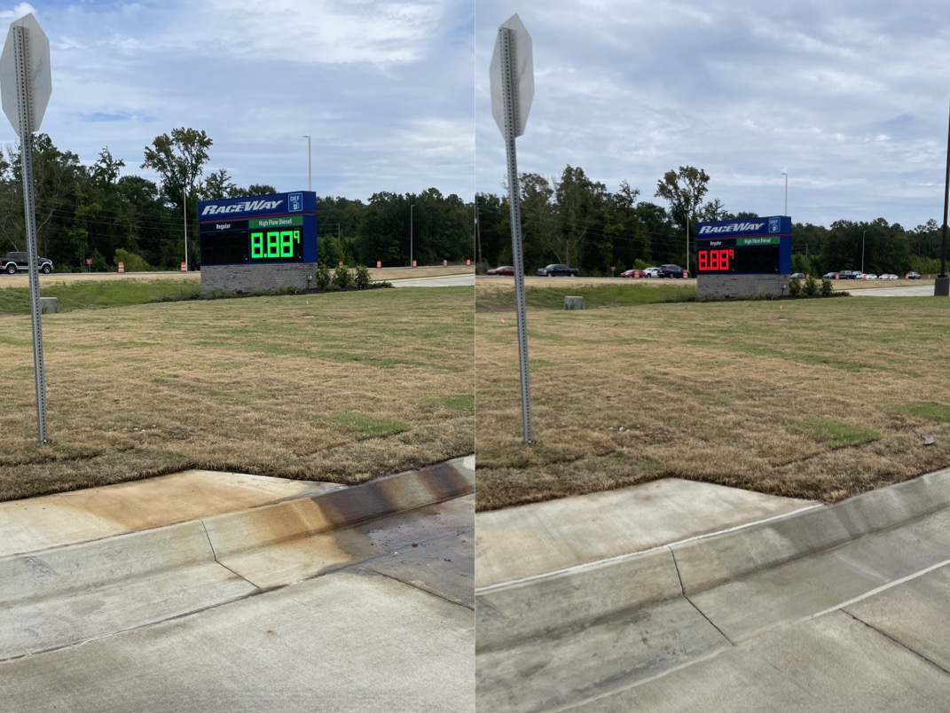 Big Commercial Pressure Washing Job Performed in Phenix City, AL