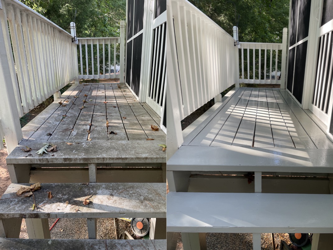 Outstanding Porch Cleaning Performed in Fortson, GA